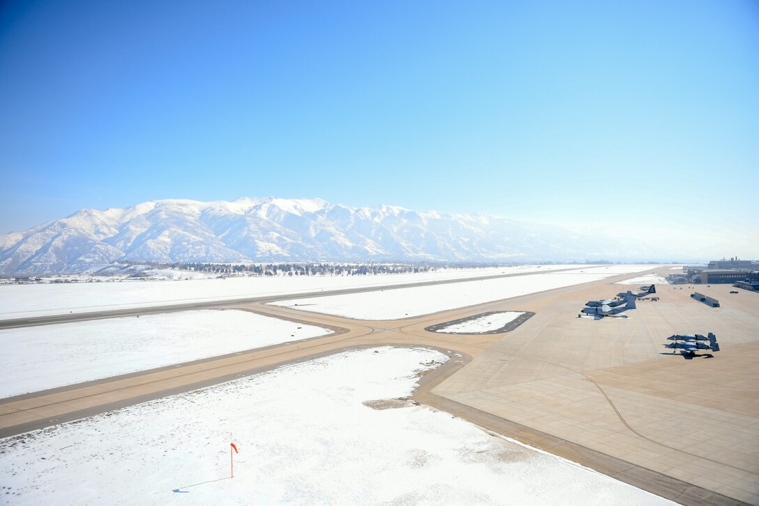 The Hill Air Force Base runway is undergoing construction, getting much needed repairs in a three-phase, $43.6 million project.