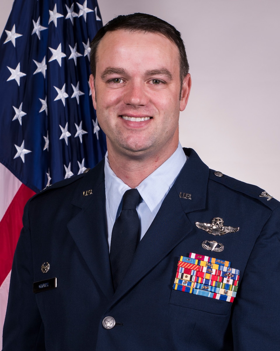 Official Air Force photo for Col. Jeremiah S. Gentry. Gentry is the commander, 188th Operations Group, Arkansas Air National Guard. (U.S. Air National Guard photo by Tech. Sgt. John E. Hillier)