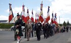 A parade in Negreville, France