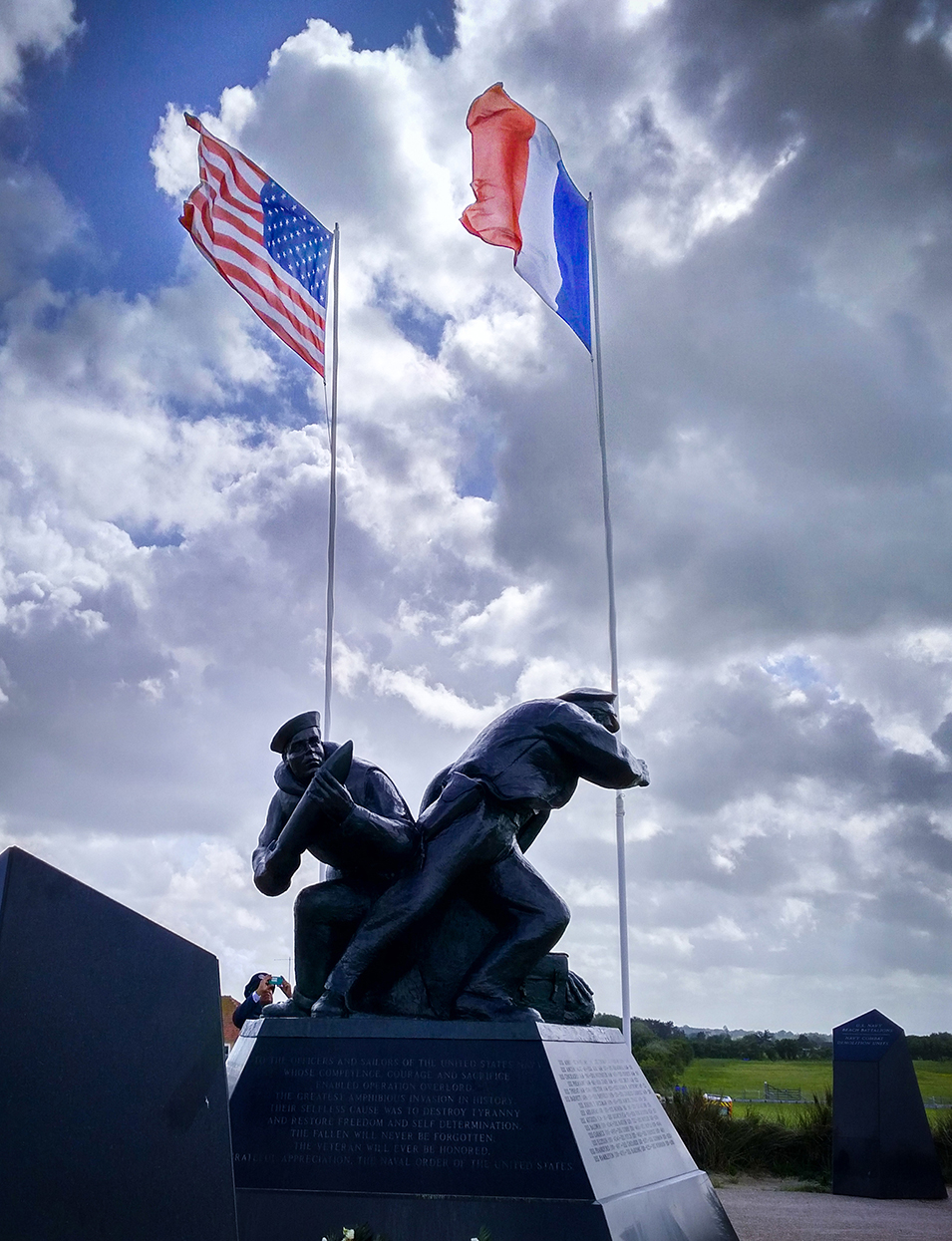 U.S. Navy monument at SainteMarieduMont, France