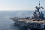 On 13th March 2019, the French Carrier Strike Group, CTF473 arrived off-shore Syria to support Combined Joint Task Force Operation Inherent Resolve. The Carrier Strike Group is composed of the Aircraft carrier Charles-de-Gaulle, the Danish frigate Daniel Juel, and an attack submarine among other assets. The Charles-de-Gaulle launched Rafale Marine and Hawkeye aircraft to support coalition troops on the ground and gather intelligence while other air assets and vessels were conducting air and maritime control operations.

The arrival of the CSG reinforces French military capabilities involved in Operation CHAMMAL and strengthens the Coalition against ISIS. The French air carrier group is familiar with this theater of operations in the Levant since it has already conducted three previous Arromanches missions since January 2015, which is a significant commitment to the military campaign against ISIS. This capacity building illustrates the determination of France and the coalition to complete the military defeat of ISIS.