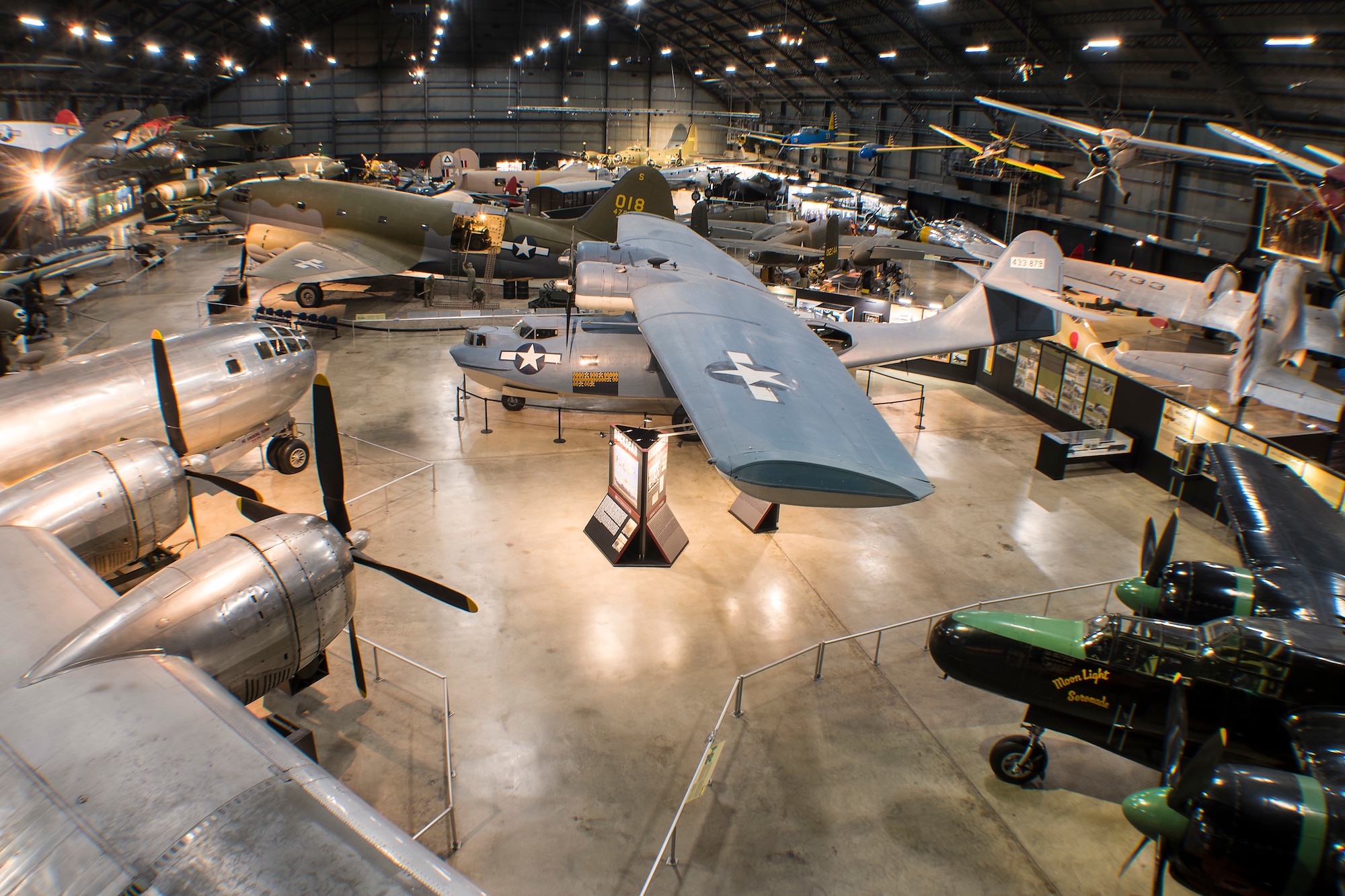DAYTON, Ohio -- The World War II Gallery at the National Museum of the United States Air Force. (U.S. Air Force photo by Ken LaRock)