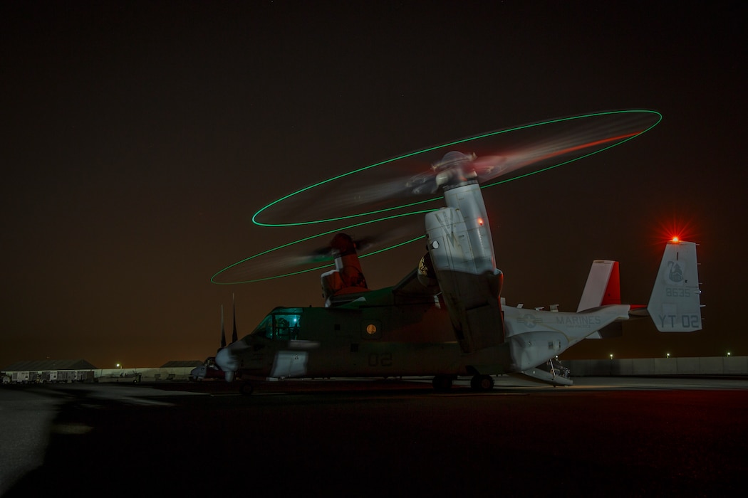 Fly By Night, Marines Simulate Pilot Rescue