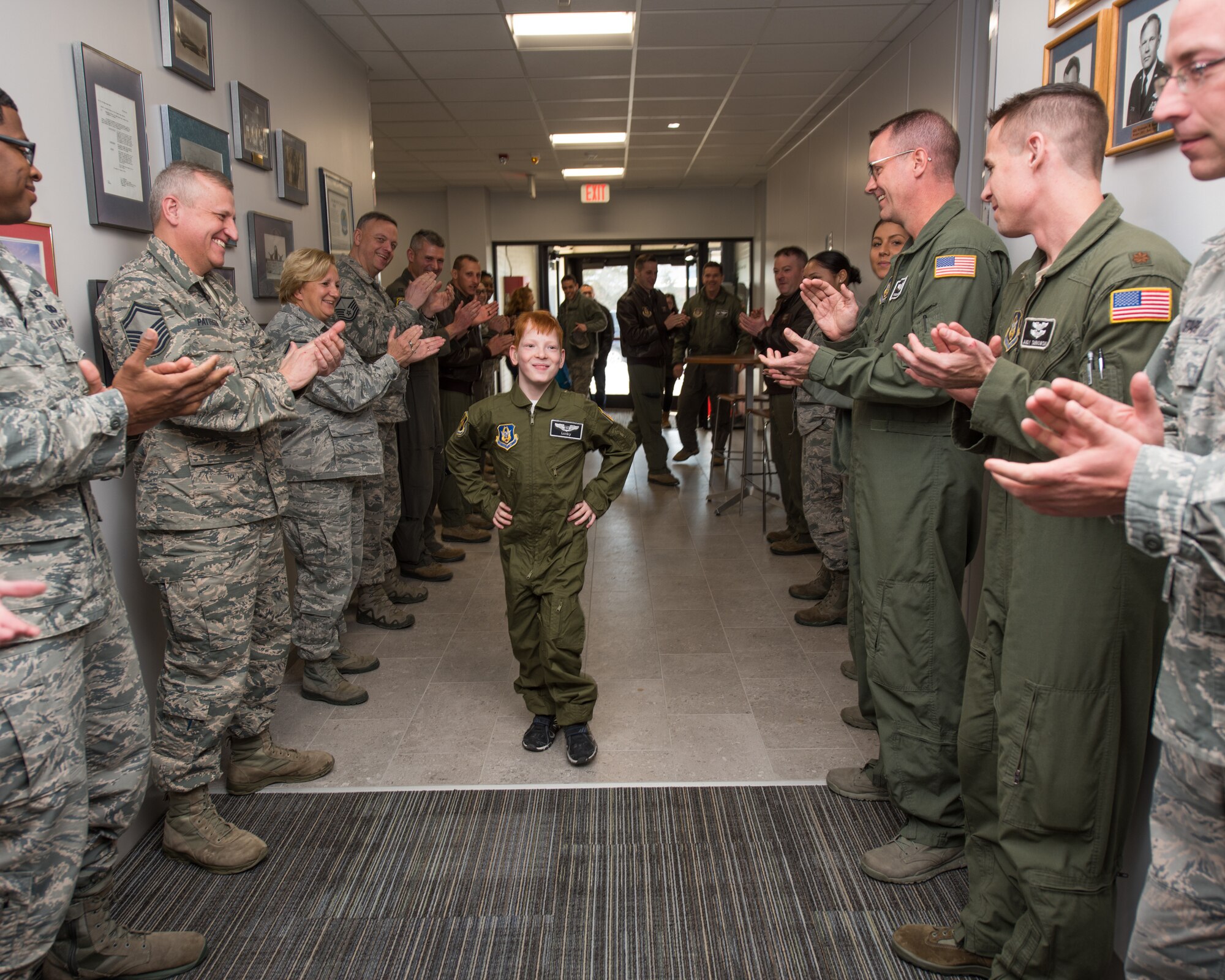 Will Lucas is chosen for Airman For A Day program at Niagara