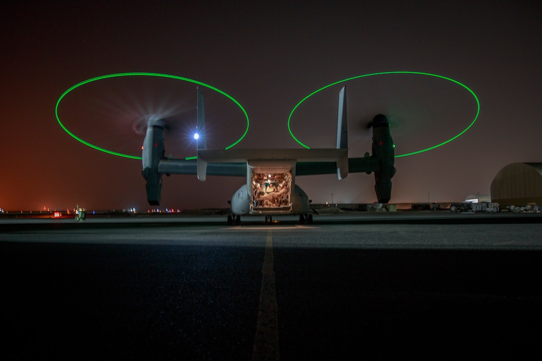 Fly By Night, Marines Simulate Pilot Rescue