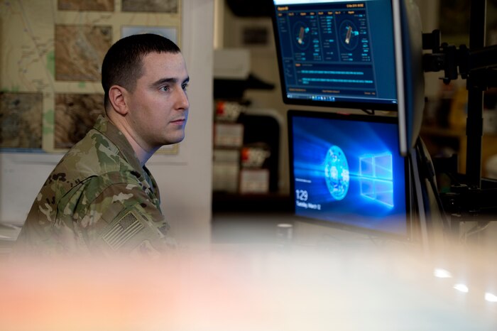 The 455th Expeditionary Operations Support Squadron is responsible for supporting air combat operations at Bagram Airfield, Afghanistan.