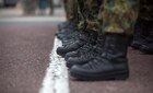 German Soldiers boots in Picauville, France