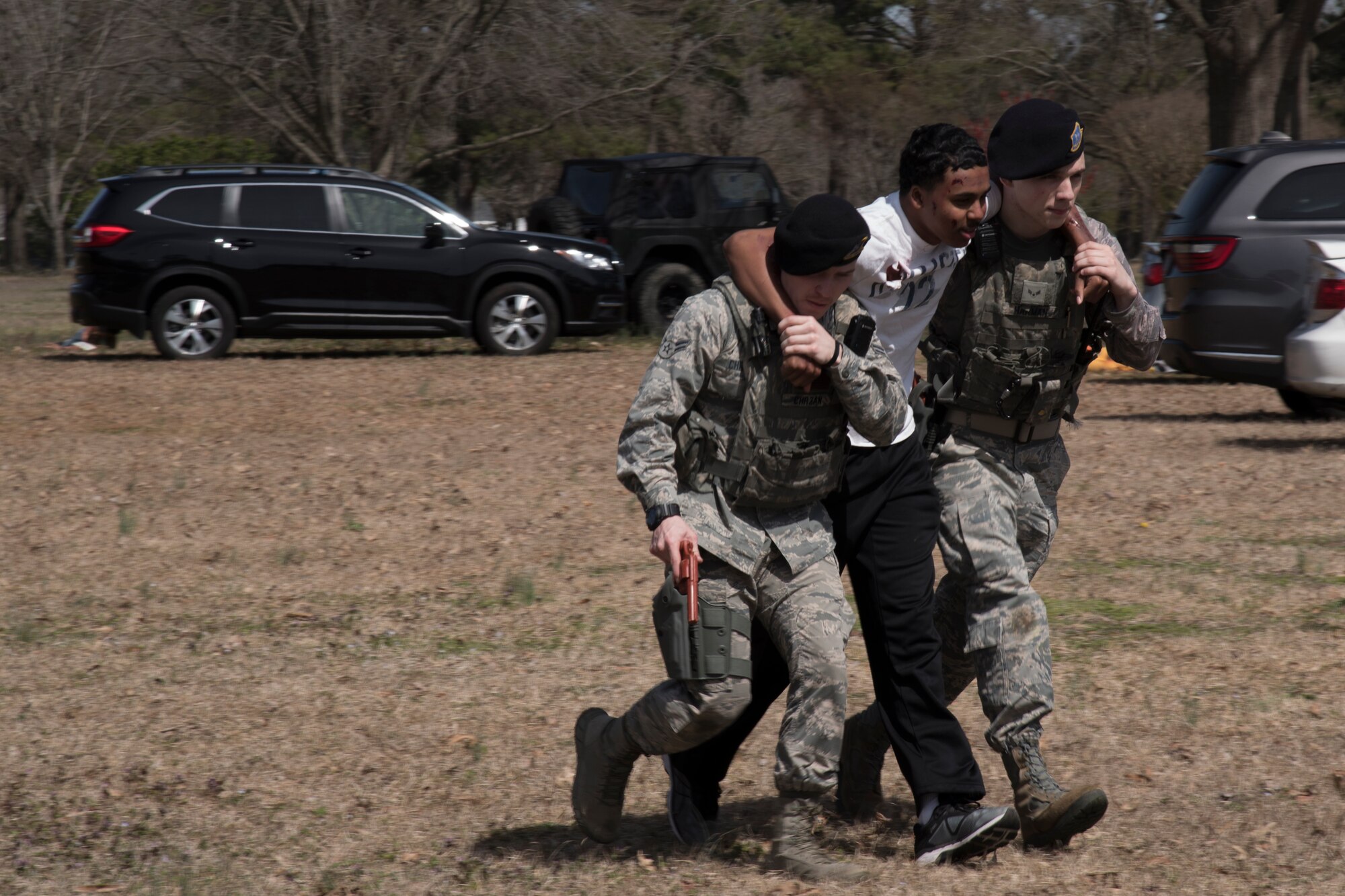 SF, MDG Airmen conduct active shooter exercise