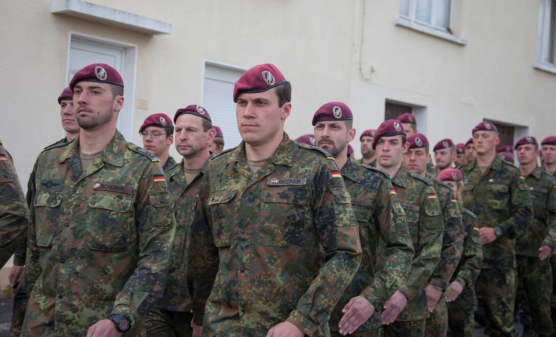 German Soldiers in Montebourg, France