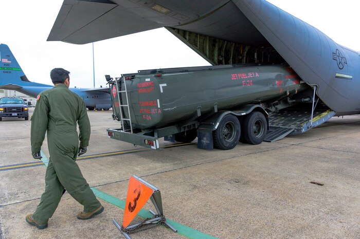 A 327th Airlift Squadron Reserve aircrew led a C-130J 3-ship formation involving active-duty crews from various units on Mar. 13, 2019, during a week-long flying exercise held at Little Rock Air Force Base, Arkansas.