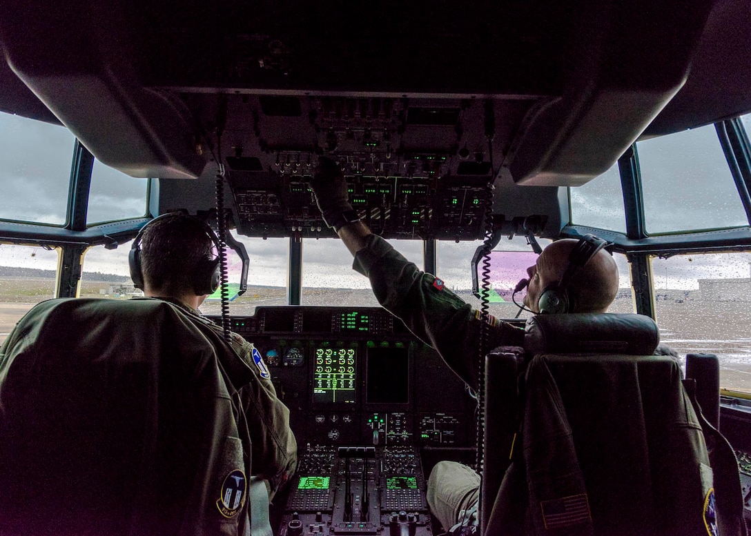 A 327th Airlift Squadron Reserve aircrew led a C-130J 3-ship formation involving active-duty crews from various units on Mar. 13, 2019, during a week-long flying exercise held at Little Rock Air Force Base, Arkansas.