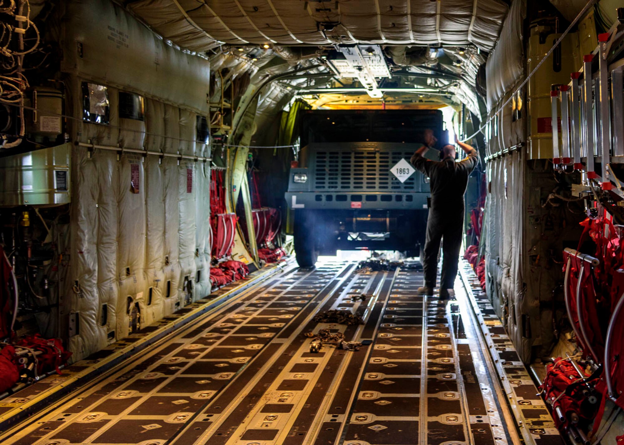 A 327th Airlift Squadron Reserve aircrew led a C-130J 3-ship formation involving active-duty crews from various units on Mar. 13, 2019, during a week-long flying exercise held at Little Rock Air Force Base, Arkansas.