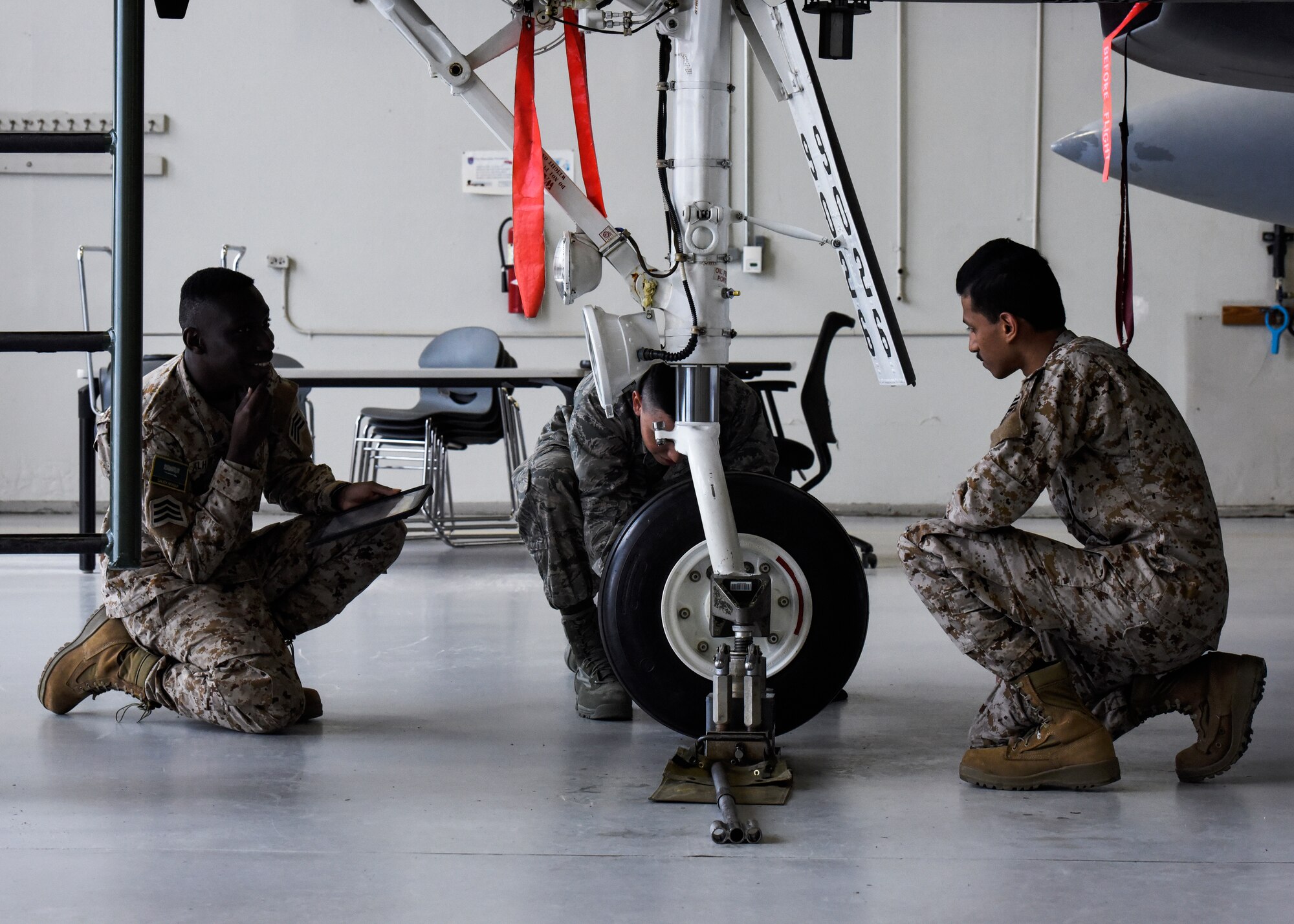 F-15 crew chief training