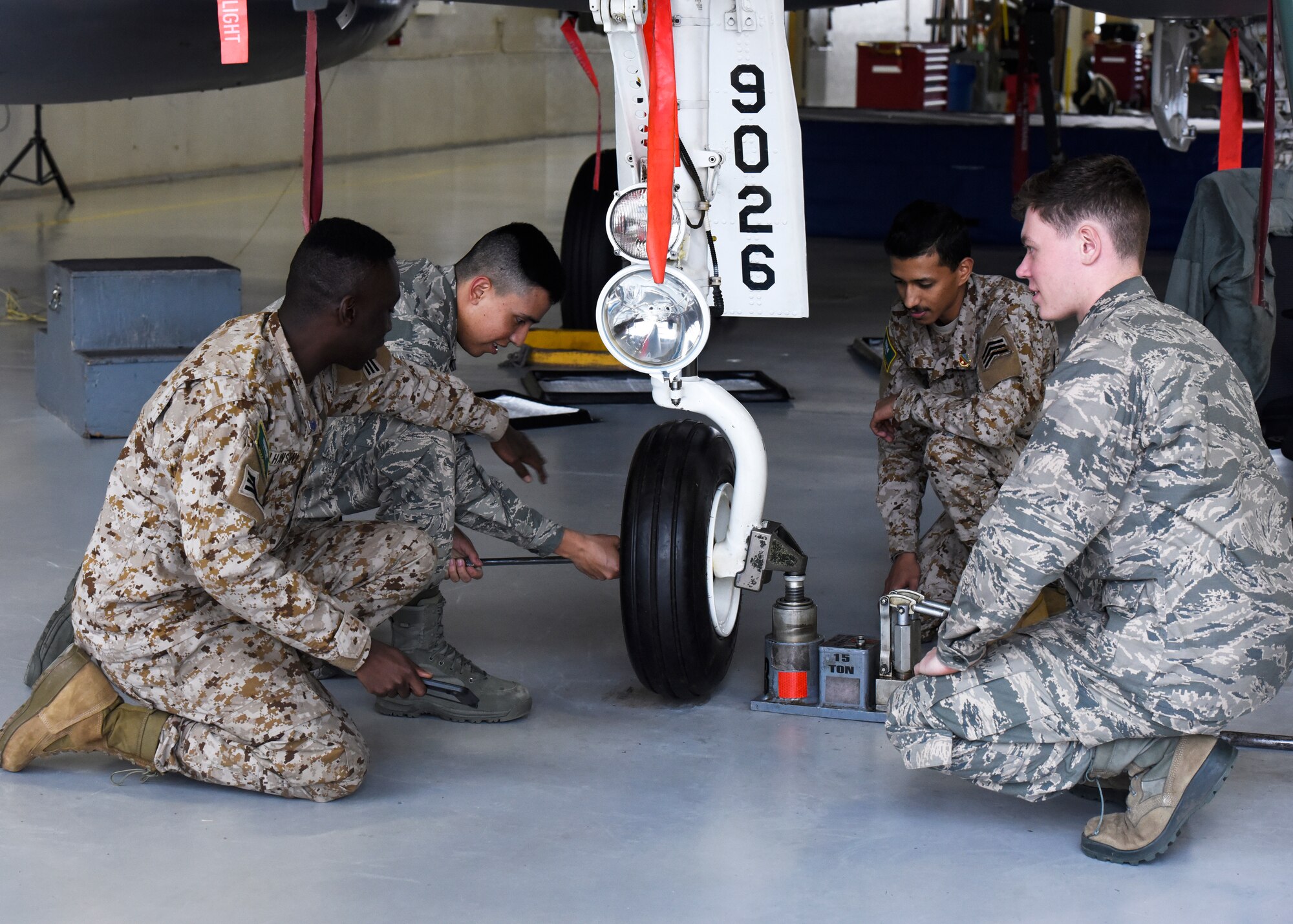 F-15 crew chief training