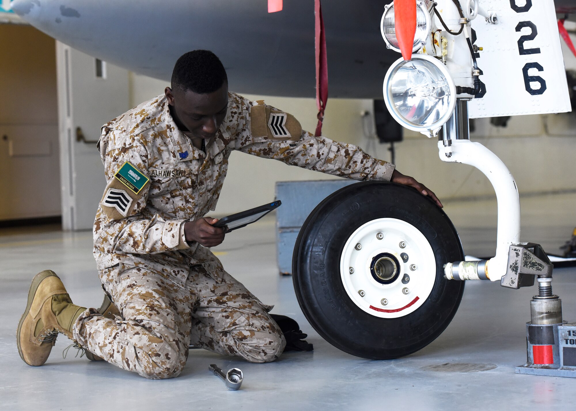 F-15 crew chief training