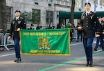 New York Army National Guard Soldiers from 1st Battalion, 69th Infantry Regiment once again led the country's largest St. Patrick's Day Parade in New York, March 17, 2016. This year's parade will mark the 168th time the "Fighting 69th" has led the world's largest St. Patrick's Day Parade. The 1st Battalion, 69th Infantry Regiment first led the parade in 1851.