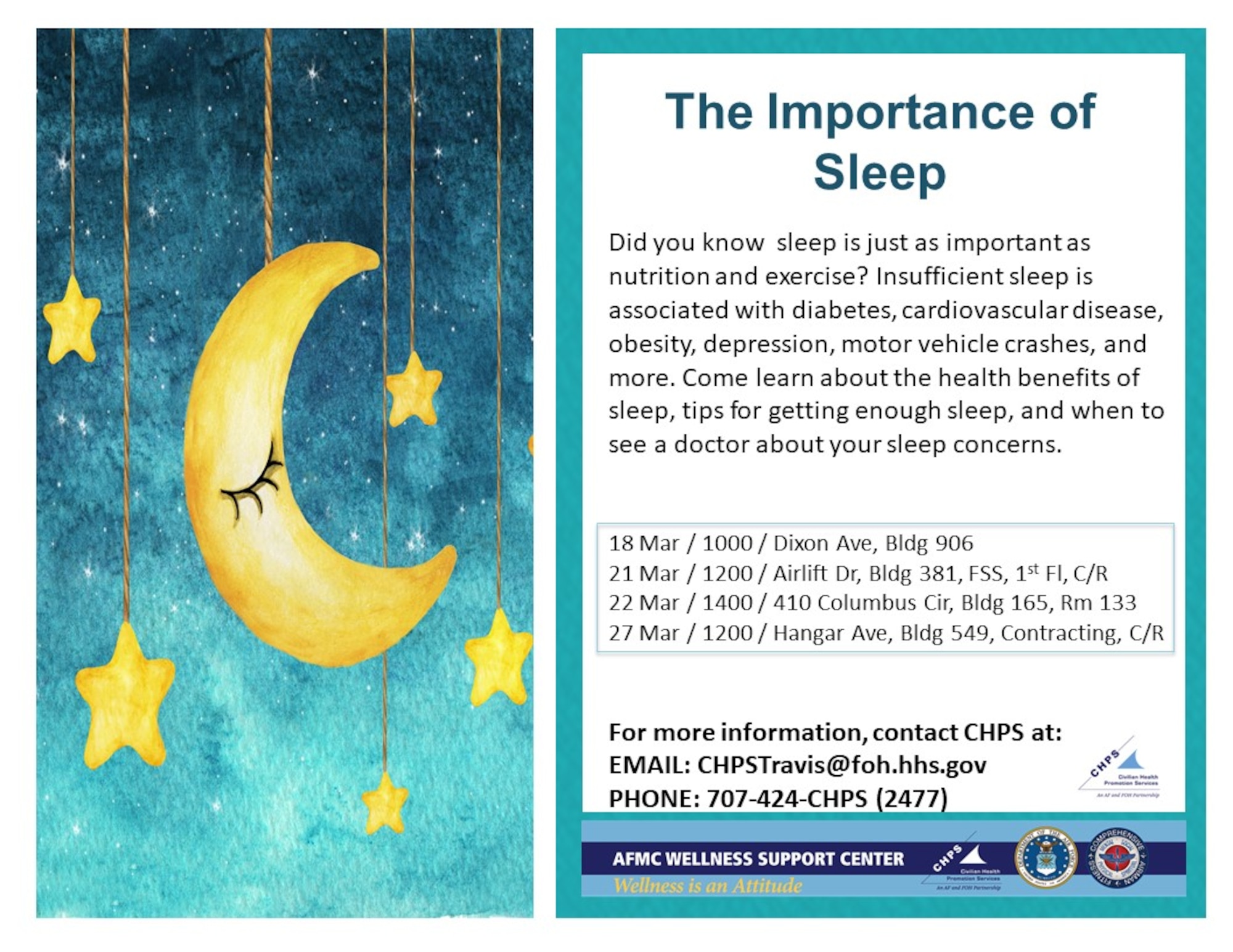 The importance of sleep graphic