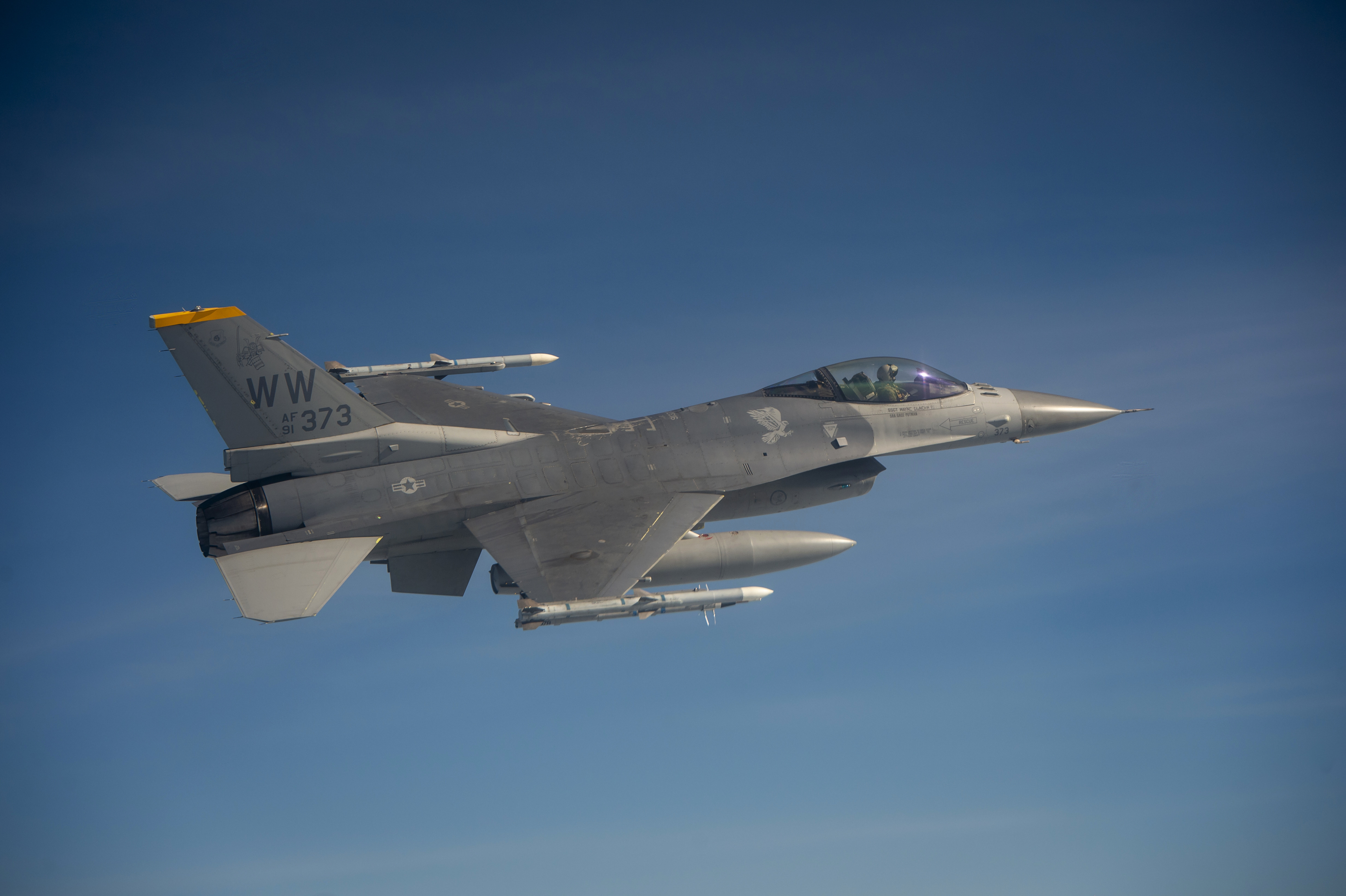 The 14th Fighter Squadron takes to the skies during COPE