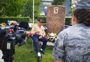WWII Veteran Jimmy Carroll in Carentan, France