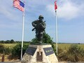 Maj. Richard Winters Monument Sainte-Marie-du-Mont, France