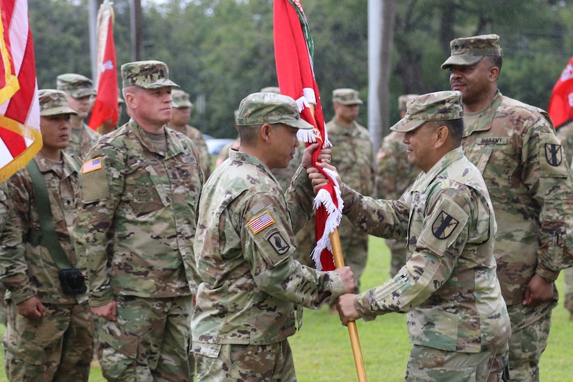 411th Engineer Battalion hosts change of command ceremony
