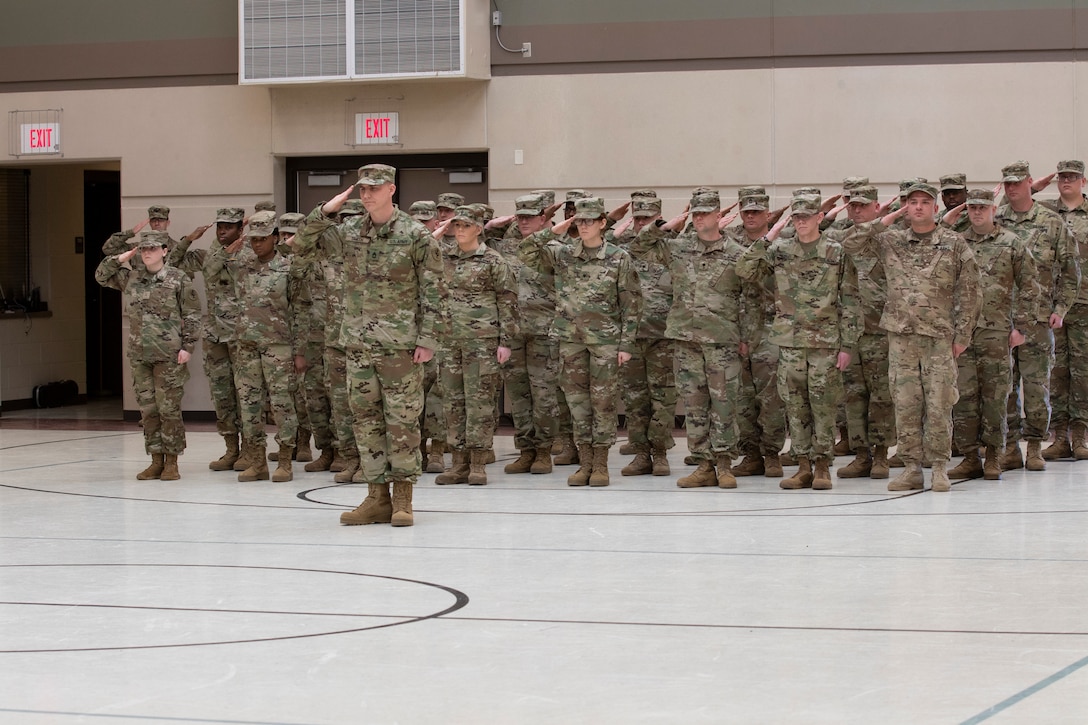 Memorial service for fallen Soldiers