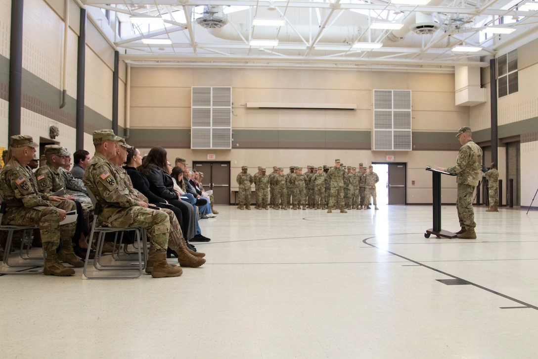 Memorial service for fallen Soldiers