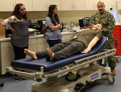 The Salt Lake City U.S. Army Recruiting Battalion brought 10 educators from their area of responsibility to Joint Base San Antonio-Fort Sam Houston March 6-7 to learn about the educational opportunities the Army provides to their Soldiers, hosted by U.S. Army South. The educators were able to see some of training provided to the Brooke Army Medical Center staff.