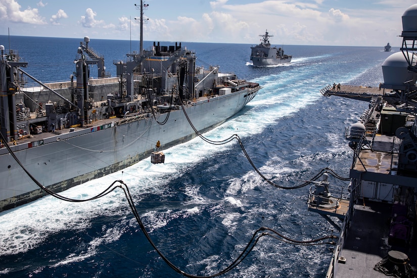 Ships refuel