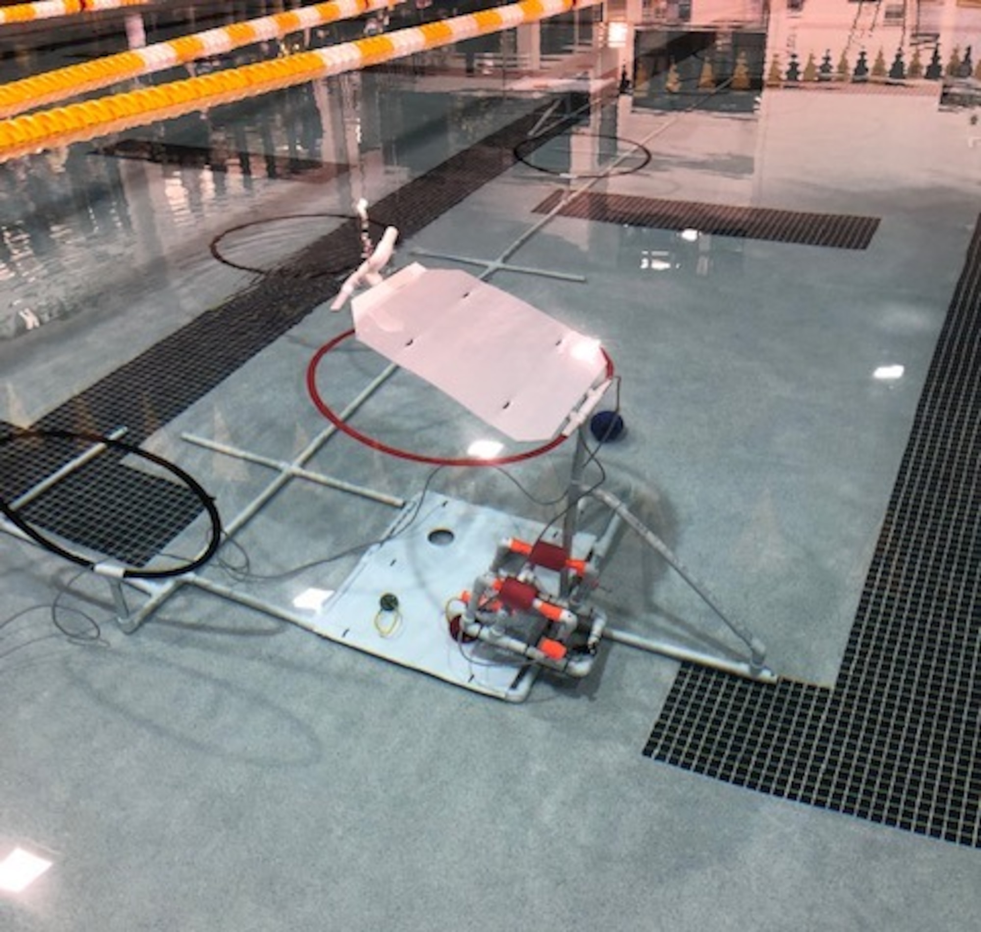 SeaPerch challenges students to design an underwater robot that can complete specific tasks and obstacle courses during the 7th Annual NJ Regional SeaPerch competition at Rowan University in Glassboro, New Jersey March 9. The robots are judged on speed, navigation, finesse, creativity and design. (U.S. Navy photo)