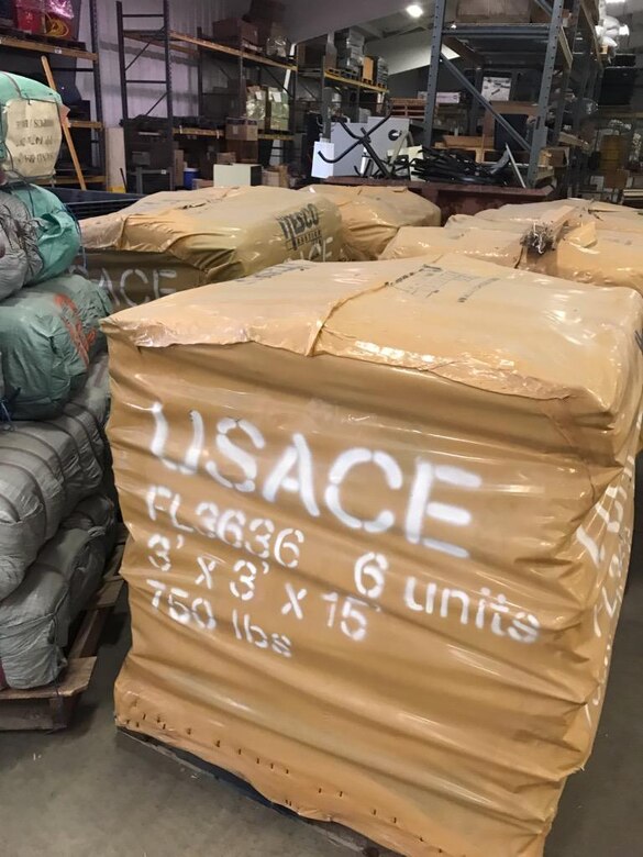 Flood Fight supplies