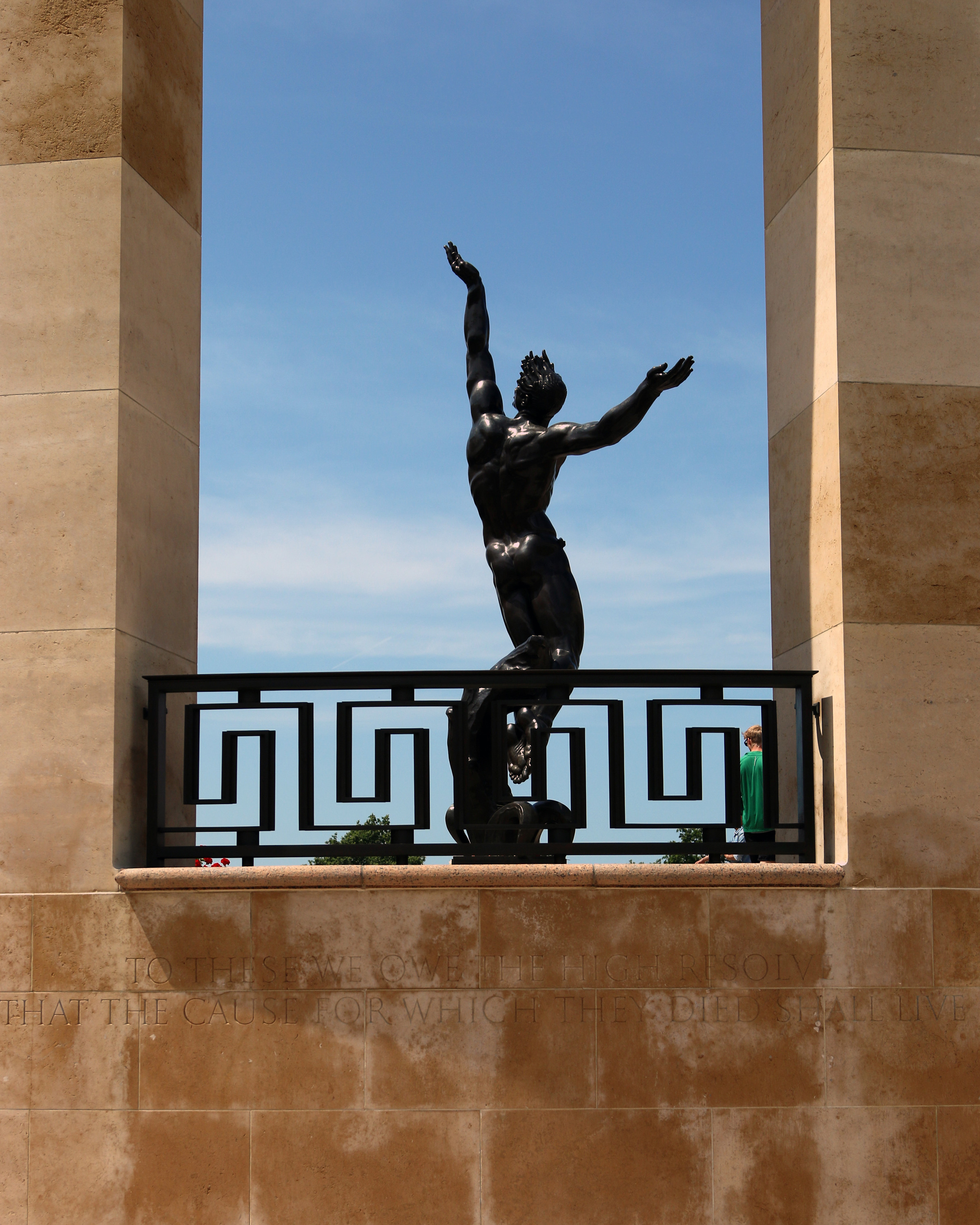 The Spirit of the American Youth Rising from the Waves