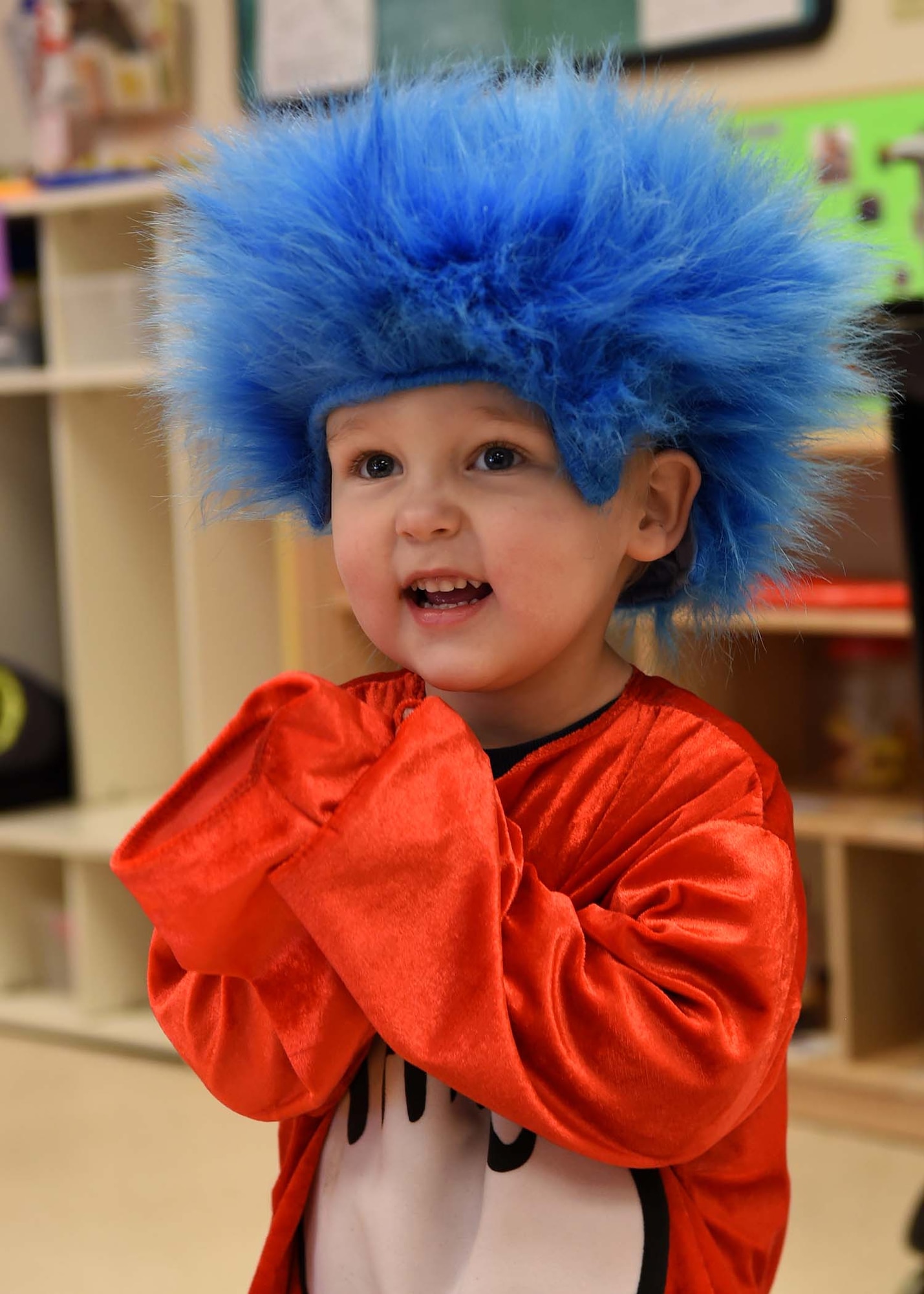 The Child Development Centers on Buckley Air Force Base celebrated Read Across America March 1st, 2019. The children spent the day learning the importance of reading and participated in Dr. Suess themed activities such as themed snack time and a poster decorating competition.