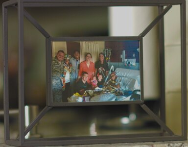 Alexis Piper keeps a framed photograph as a reminder of her time at Brooke Army Medical Center and the loving support of family, friends and staff members during her long recovery. Piper has sickle cell anemia, which is an inherited form of anemia, in which there aren't enough healthy red blood cells to carry adequate oxygen throughout the body.