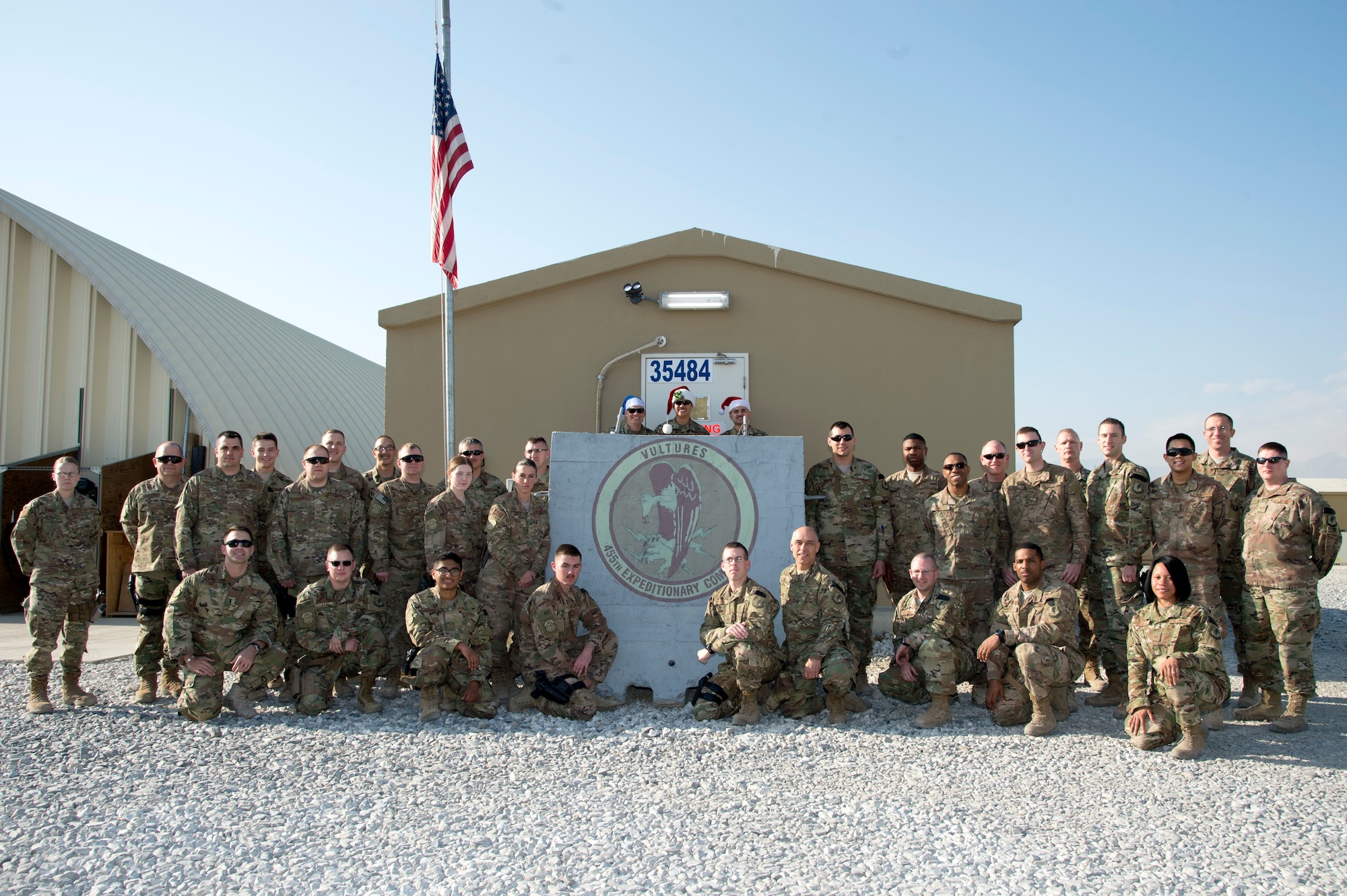 The 455th Expeditionary Communications Squadron recently won the Lieutenant General Harold W. Grant Small Unit of the Year Award for 2018. She squadron is the Air Force’s only communications unit in Afghanistan and services military installations in Bagram, Kandahar, Jalalabad and Kabul. (U.S. Air Force photo by Senior Airman Rito Smith)