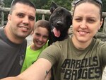 West Virginia Army National Guard Soldier Spc. Emily Pimtus, 753rd Explosive Ordnance Company, joined the Guard in 2018 at age 34 with the support of her husband, Andy, a Marine Corps veteran.