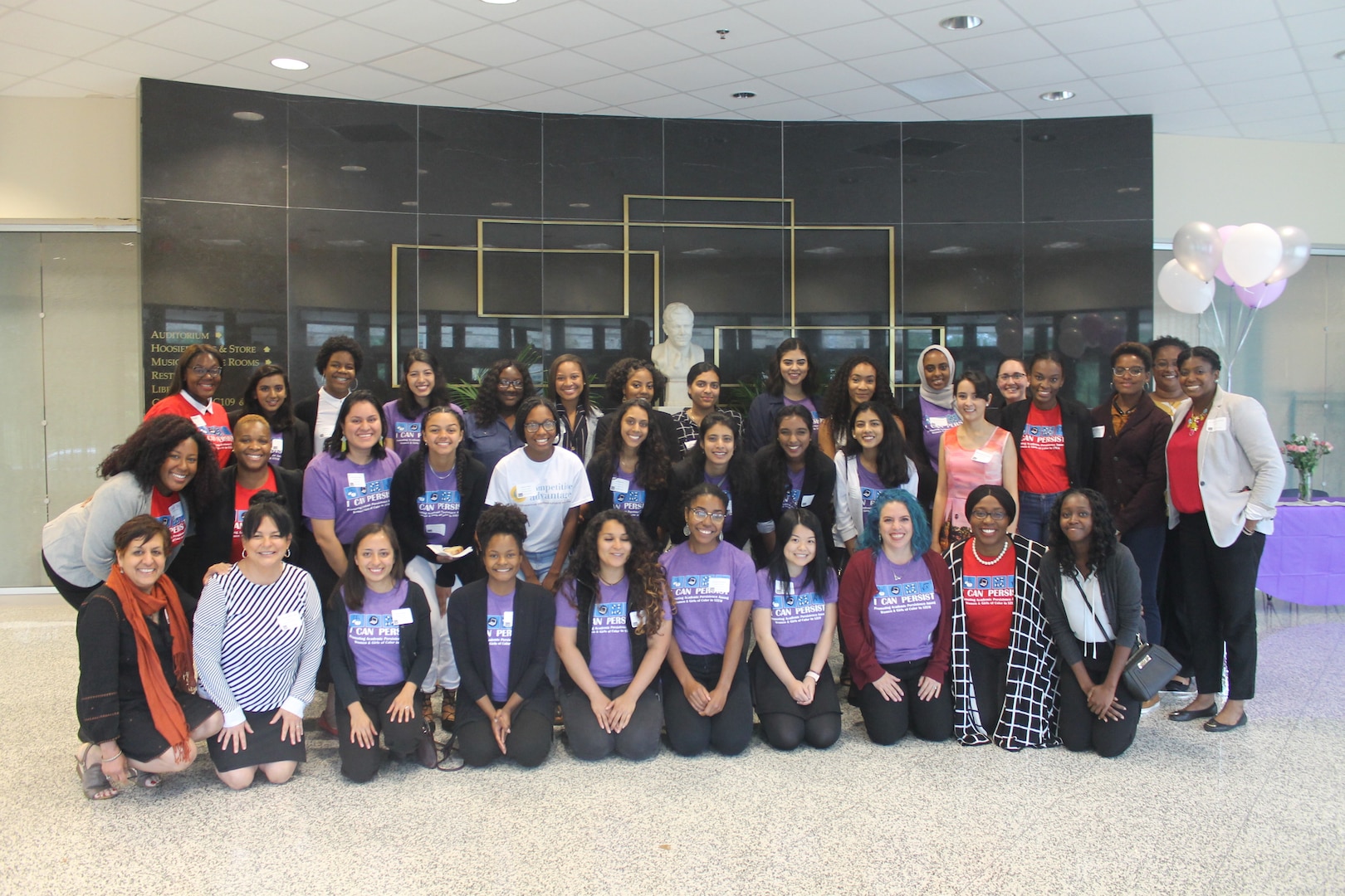 NSWC Crane employees participate in an organization designed to empower young women of color (WoC) to pursue careers in science, technology, engineering, and math (STEM). The I CAN PERSIST (ICP) STEM initiative is a new, year-long program at Indiana University that aims to promote STEM persistence among girls and WoC.