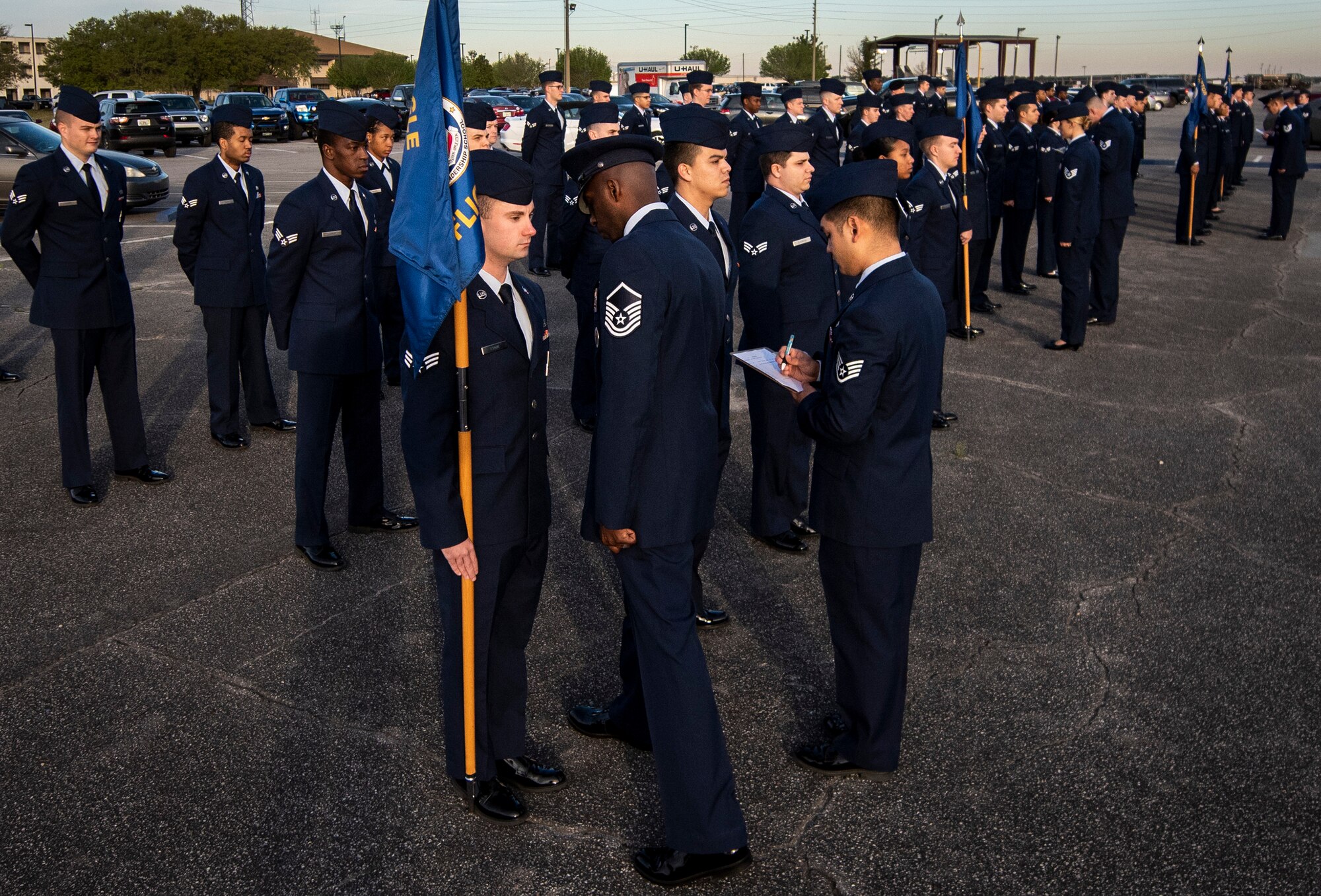 Airman Leadership School morning
