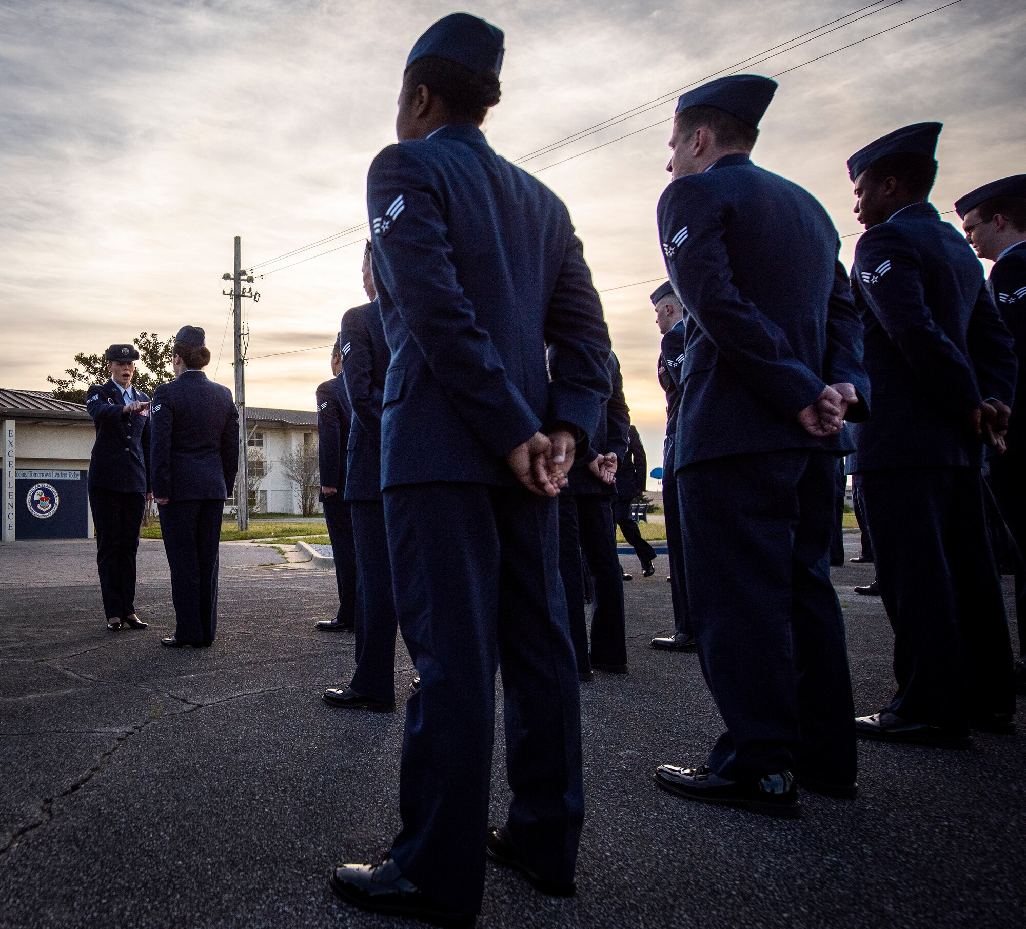 Airman Leadership School morning