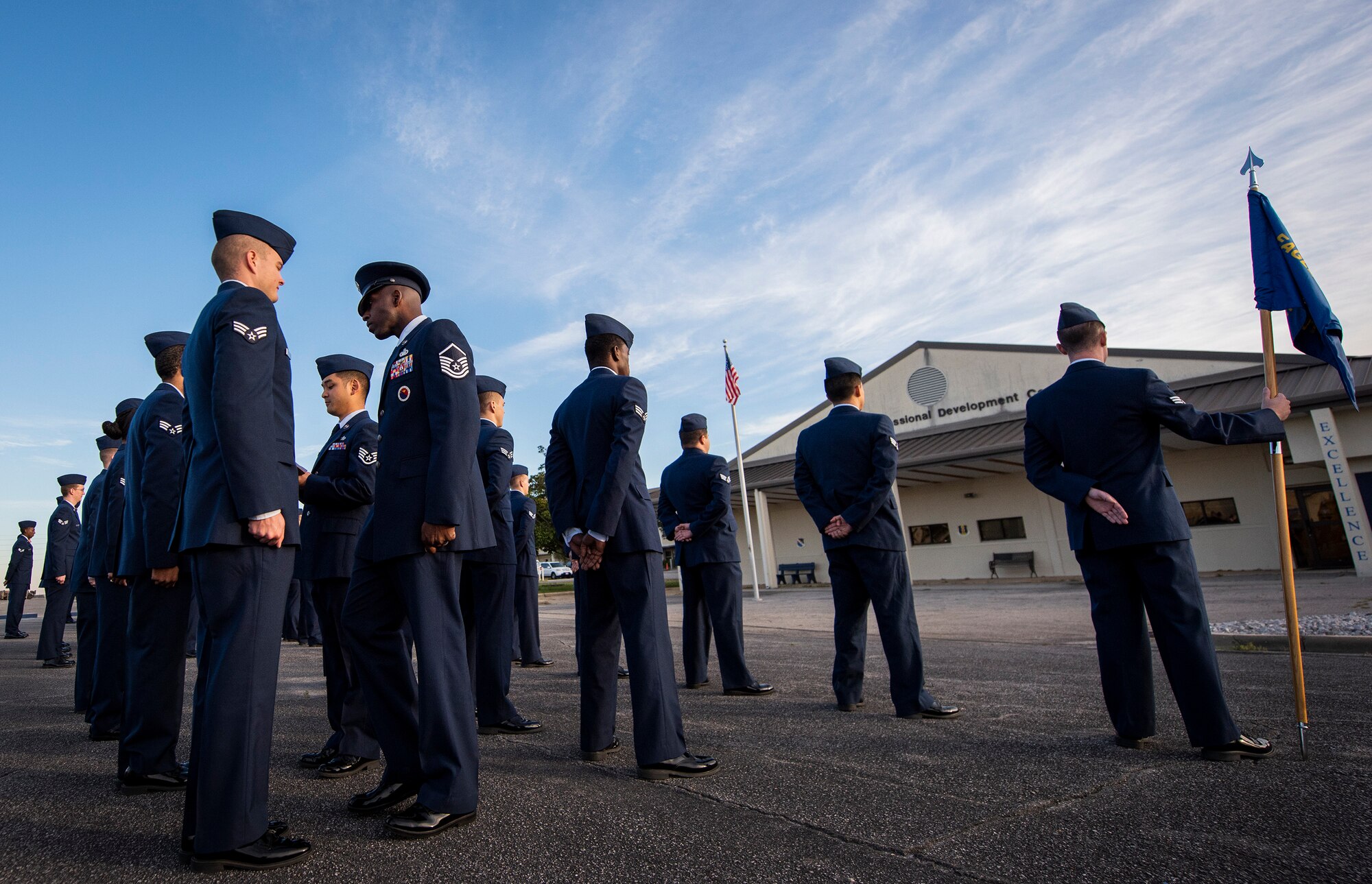 Airman Leadership School morning