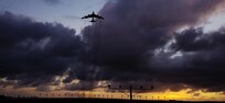 A B-52 Stratofortress takes off from Andersen Air Force Base, Guam, March 18, 2019. The B-52 is capable of deploying the largest spectrum of munitions in the U.S. inventory.