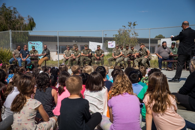 Santa Margarita Elementary School students show their gratitude