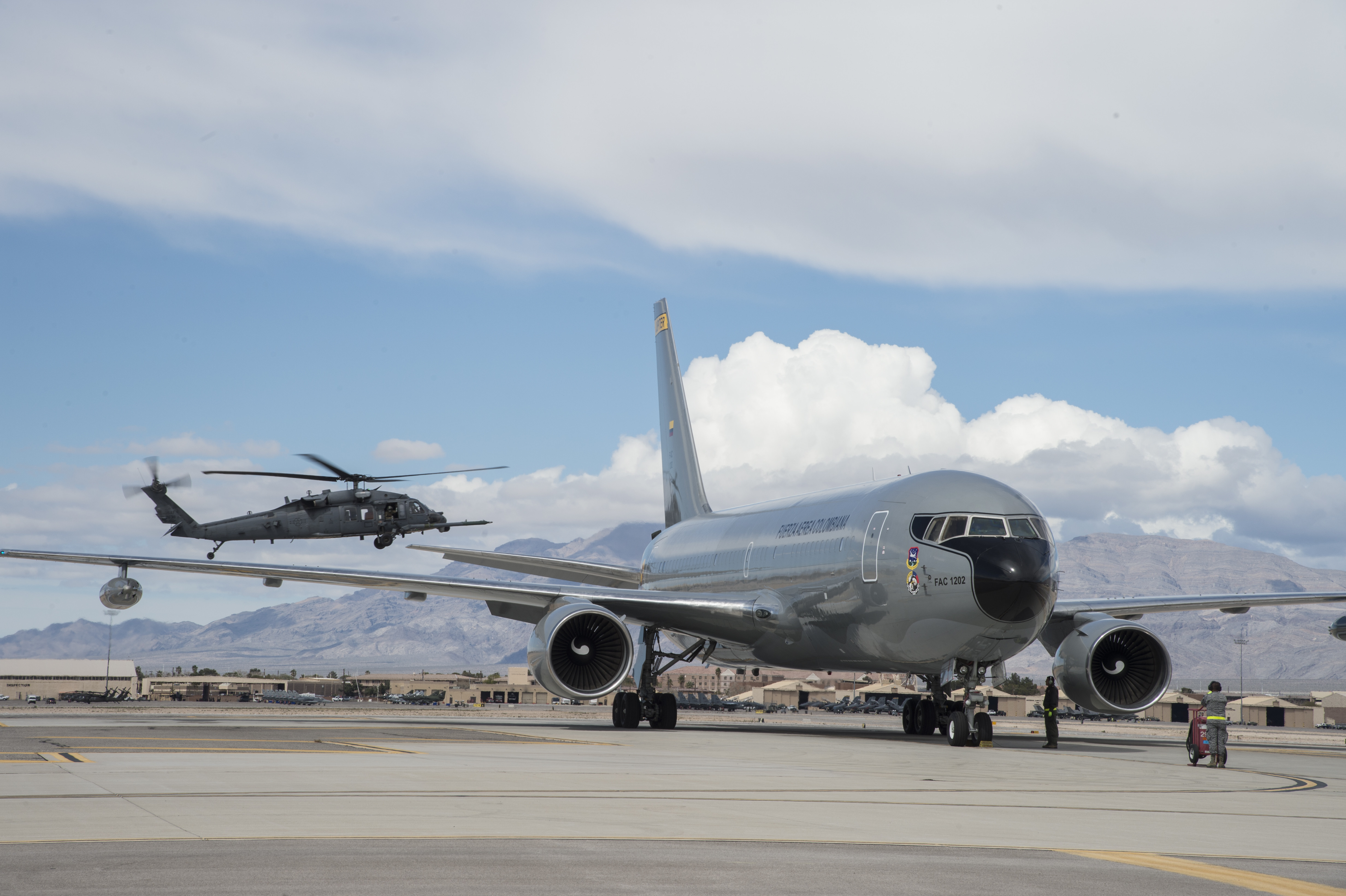 Colombian Air Force participates in Red Flag 19-2