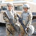 Two female Soldiers teaming up at JRTC