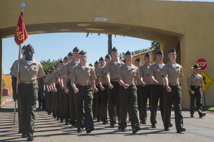 ou voted and we listened, here is this week's winner!
The new Marines of Lima Company, 3rd Recruit Training Battalion, reunited with their loved ones during Family Day at Marine Corps Recruit Depot San Diego, March, 14.