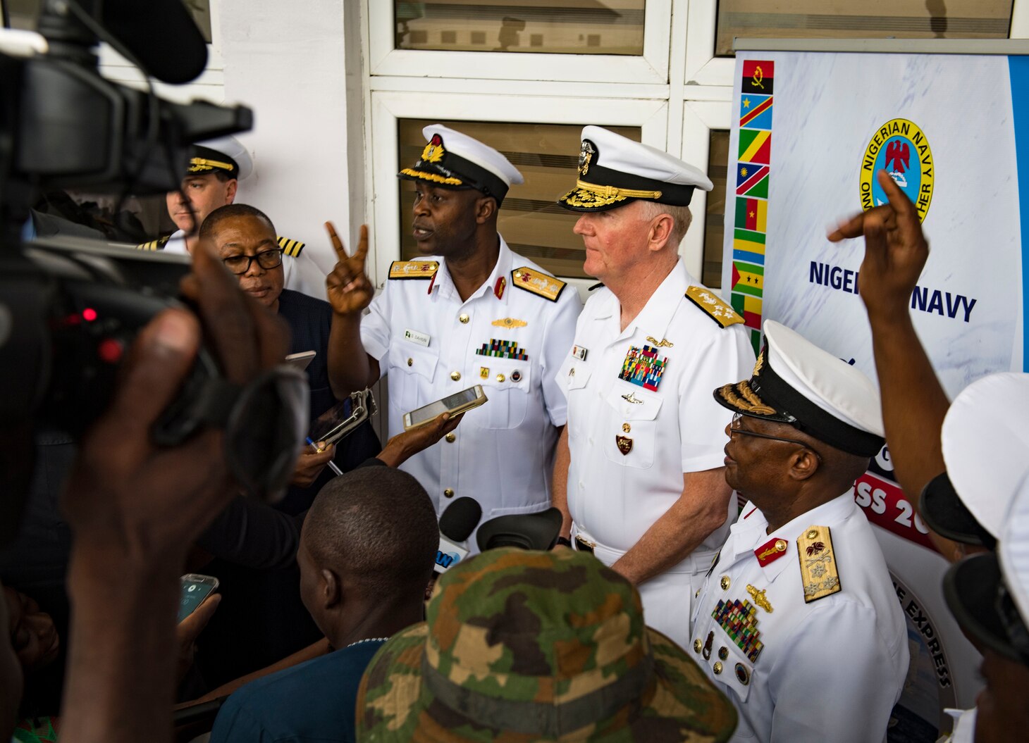 Closing ceremony of exercise Obangame Express 2019