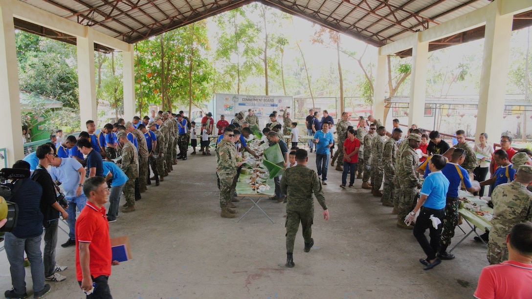 Balikatan 2019: AFP, U.S. Army begin construction project at Pagasa Elementary