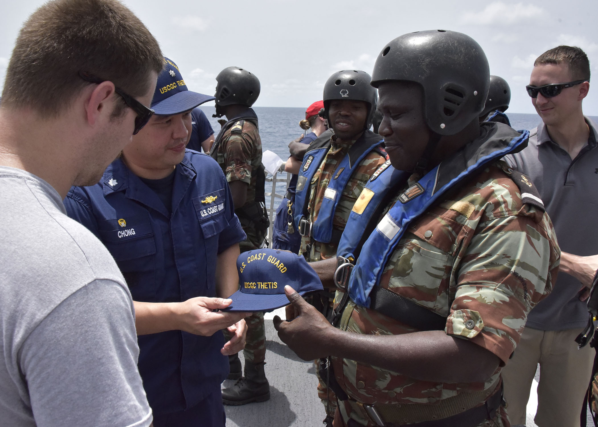 U.S. Coast Guard Cutter Thetis Departs Lagos, Nigeria > U.S. Naval Europe and Africa U.S. Fleet > News Display