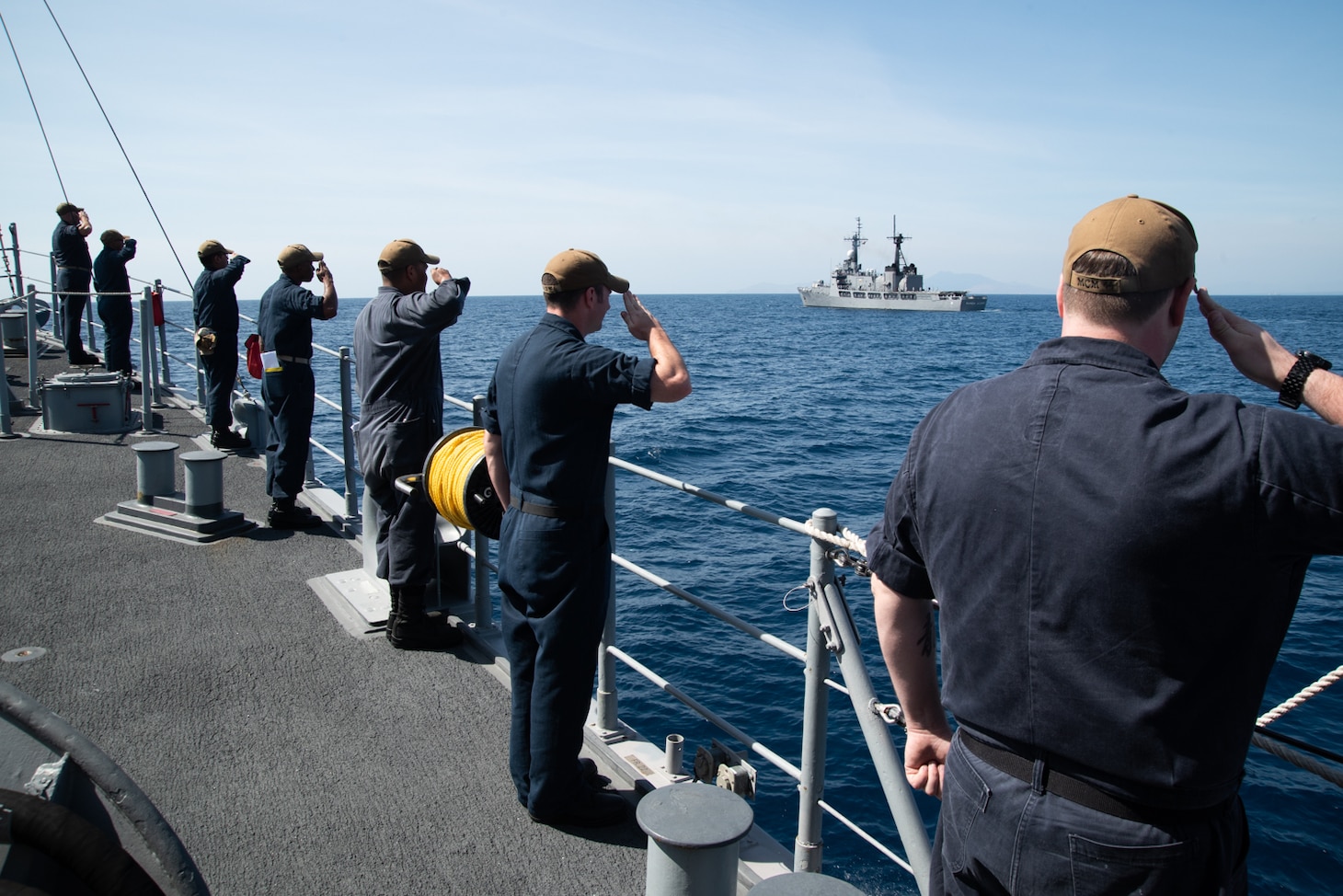 Chief, part of Mine Countermeasures Squadron 7, is operating in the Indo-Pacific region to enhance interoperability with partners and serve as a ready-response platform for contingency operations.