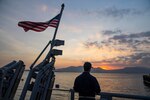 Pioneer, part of Mine Countermeasures Squadron 7, is operating in the U.S. 7th Fleet area of operations to enhance interoperability with partners and serve as a ready-response platform for contingency operations.